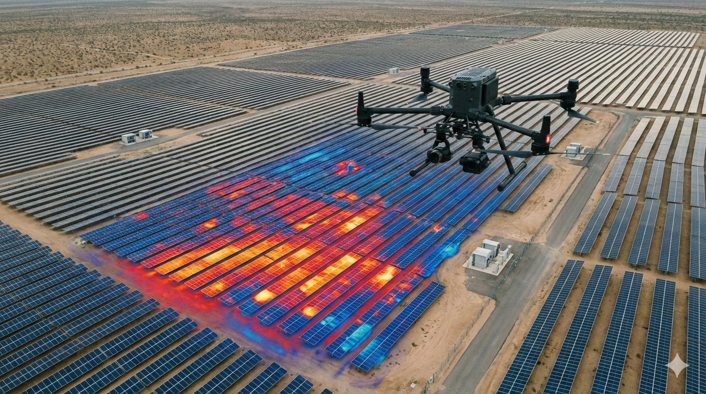 Solar Plant Aerial Inspection